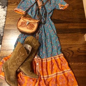 Bohemian dress size large